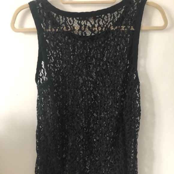 Black Mesh top - Picture 2 of 2